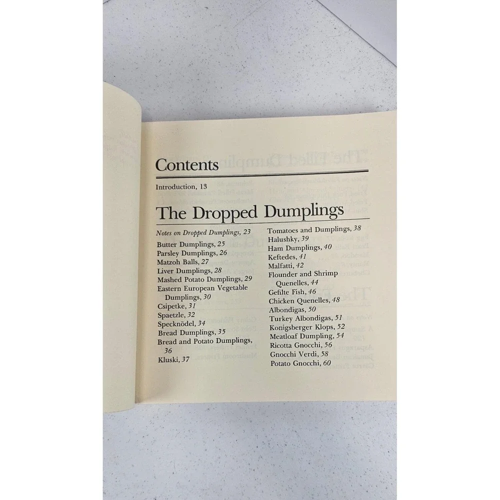 The‎ Dumpling Cookbook by Robbins, Maria Polushkin